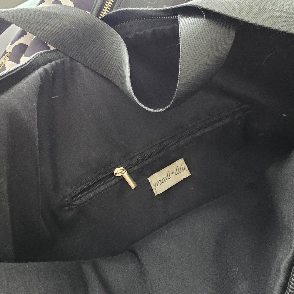 Black & Pink Abstract Travel Weekender Bag - Unbranded - Picture 6 of 6